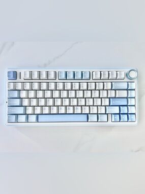 Epomaker x Aula F75 Baby Blue Keyboard